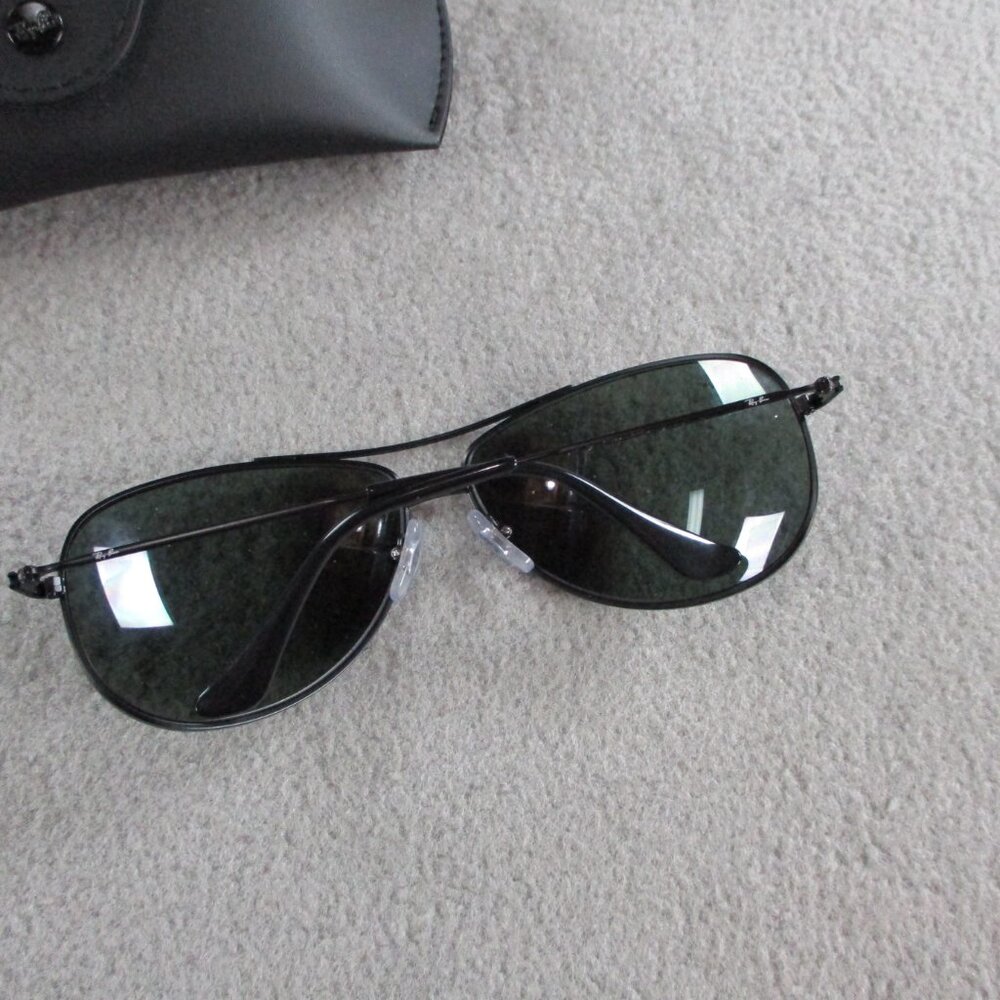 Ray Ban Aviator Sunglasses RB3293 006/71 63 13 Matte Black With Case - Picture 2 of 3